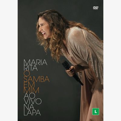 DVD Maria Rita - O Samba Em Mim - Ao Vivo Na Lapa