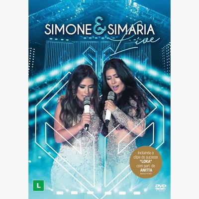 DVD  Simone & Simaria - Live Nova Edição