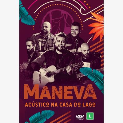 DVD Maneva - Acústico Na Casa Do Lago