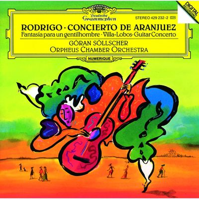 CD Rodrigo - Concierto de Aranjuez - Fantasía para un gentilhombre VILLA-LOBOS - Guitar Concerto