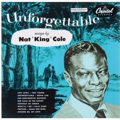 Vinil Nat King Cole - Unforgettable - Importado - 33 RPM