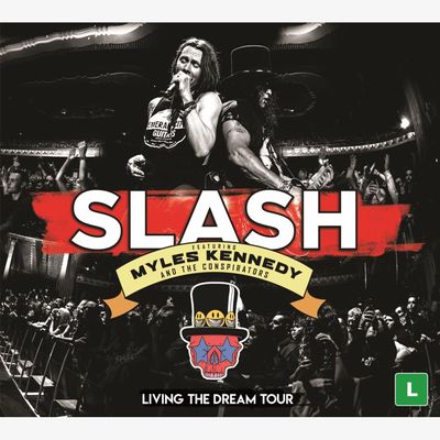 DVD+2 CDs Slash, Myles Kennedy - Living The Dream Tour
