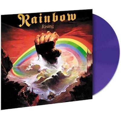 VINIL Rainbow - Rising - Importado Roxo - 33 RPM