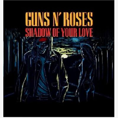 7" SINGLE VINIL Guns N' Roses - Shadow Of Your Love - Importado - Vermelho - 33 RPM