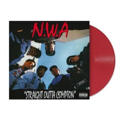 VINIL N.W.A - Straight Outta Compton - Importado - Vermelho - 33 RPM