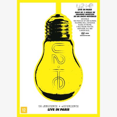 DVD U2 - iNNOCENCE + eXPERIENCE Live In Paris