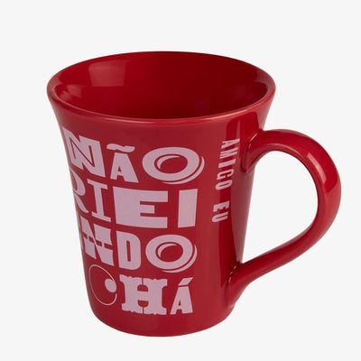 Caneca Zeca Pagodinho Amigo Eu Não Criei Bebendo Chá