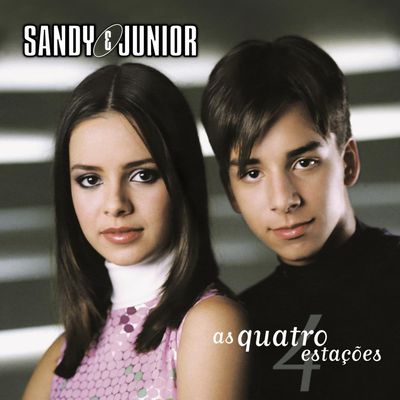 VINIL Duplo Sandy e Junior - As Quatro Estações (Vermelho Translúcido)