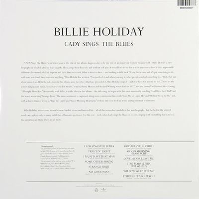 Vinil Billie Holiday - Lady Sings The Blues - Importado