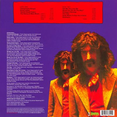 VINIL Frank Zappa - Chunga's Revenge - Importado
