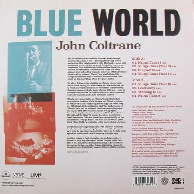 Vinil John Coltrane - Blue World - Importado