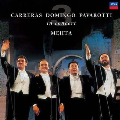 VINIL Carreras Domingo Pavarotti Mehta - In Concert - The Three Tenors 25th Anniversary