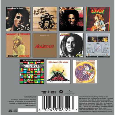 Box Bob Marley - The Complete Island Recordings Box Set (11 CDs)