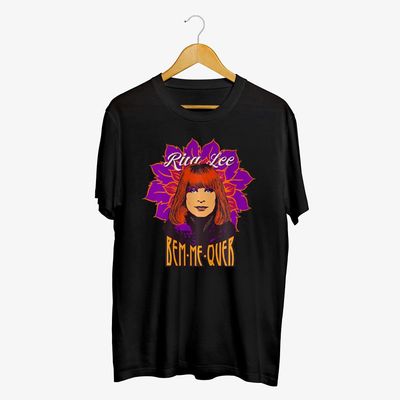 Camiseta Rita Lee - Bem Me Quer - Preta