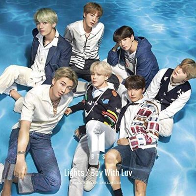 CD BTS - Lights / Boy With Luv - Limited Edition B (CD/DVD) - Importado