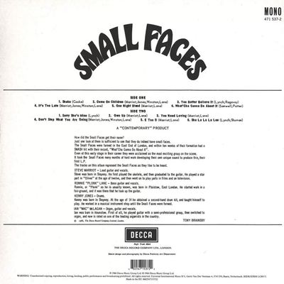 VINIL Small Faces - Small Faces - Importado