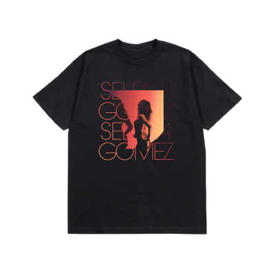 Camiseta Selena Gomez - Sunset - Preta