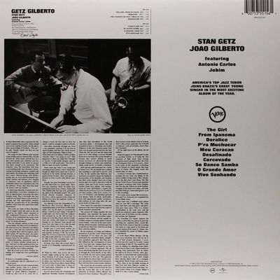 VINIL Stan Getz & João Gilberto - Getz/Gilberto - Importado