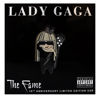 Pen Drive Lady Gaga - The Fame - 10th Anniversary Limited Edition - Importado