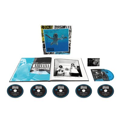 Box Nirvana - Nevermind 30th Anniversary Edition (BOX SUPER DELUXE 5CD+Blu-ray) - Importado