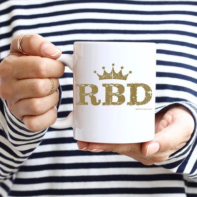 Caneca RBD - RBD GOLD LOGO - Branca