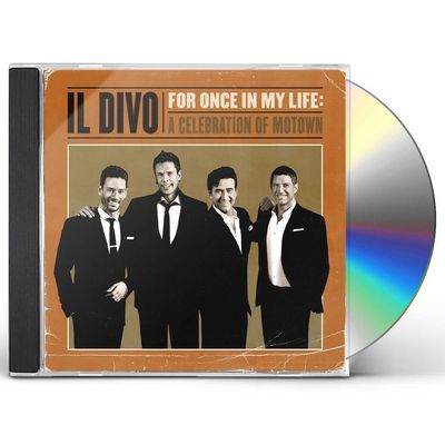 CD Il Divo - For Once In My Life: A Celebration Of Motown - Importado
