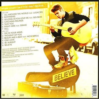 VINIL Justin Bieber - Believe (Standard) - Importado