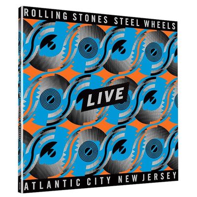 VINIL Quadruplo The Rolling Stones - Steel Wheels Live (Black Intl Version / 4LP) - Importado