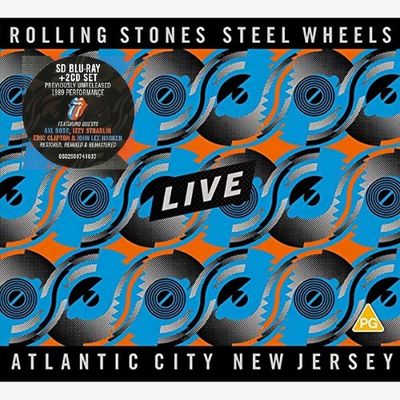CD Duplo + BD The Rolling Stones - Steel Wheels Live (Intl Version/3DiscSet 2CD+Blu-ray) - Importado