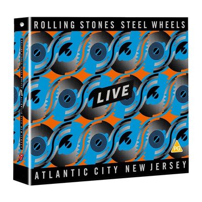 CD Duplo + BD The Rolling Stones - Steel Wheels Live (Intl Version/3DiscSet 2CD+Blu-ray) - Importado