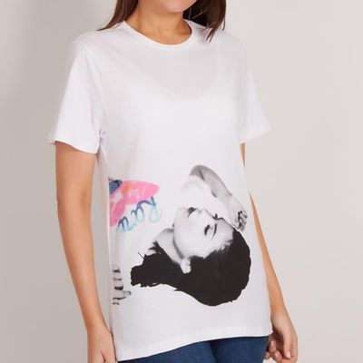 Camiseta Selena Gomez - Rare Album Art - White