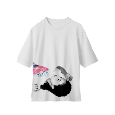 Camiseta Selena Gomez - Rare Album Art - White