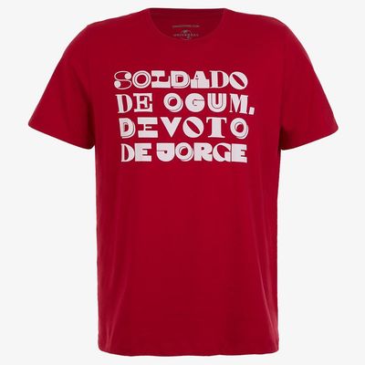 Camiseta Zeca Pagodinho Soldado de Ogum