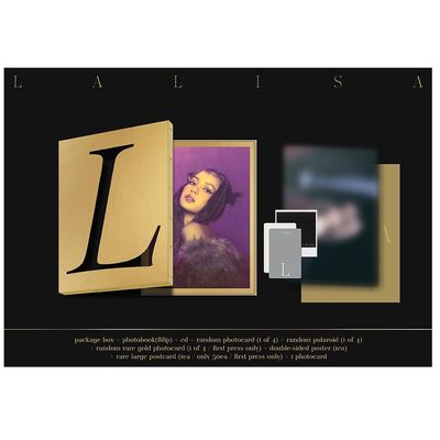 CD Lisa - Lalisa (Cd Box 2 - Gold) - Importado
