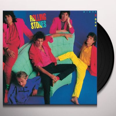 Vinil The Rolling Stones - Dirty Work (2009 Re-mastered / Half Speed / New Cover Art) - Importado