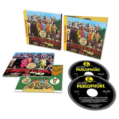 CD Duplo The Beatles - Sgt. Pepper's Lonely Hearts Club Band (2017 Remix / 2CD) - Importado