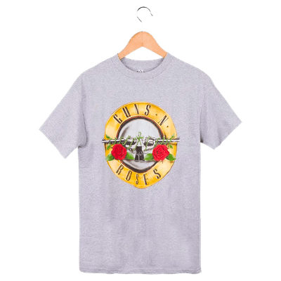 Camiseta Guns N' Roses Bullet Classic Logo