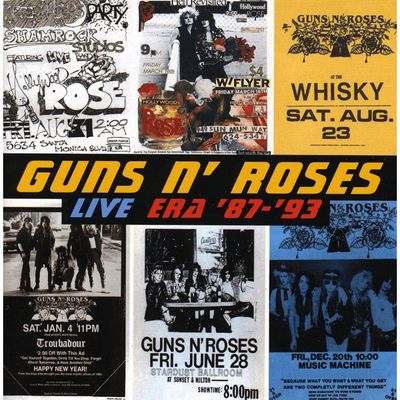 CD DUPLO Guns N' Roses - Live Era '87-'93 (Explicit Version - 2CDs)- Importado