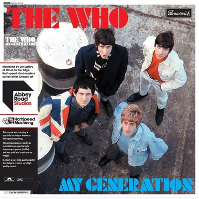 VINIL The Who - My Generation (Half-Speed Remastered 2021) - Importado