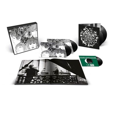 BOX The Beatles - Revolver Special Edition - 4LP + 7'' Single (SUPER DELUXE VINYL) - Importado