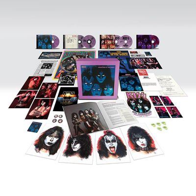 BOX Kiss - Creatures Of The Night 40th Anniversary - 5CD+Blu-ray Super Deluxe Edition - Importado