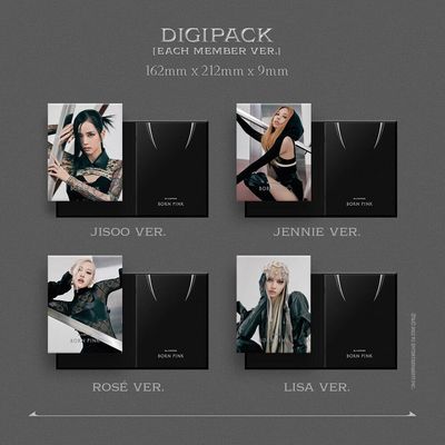 CD Blackpink - Born Pink Standard Digipack - Jennie - Importadoo