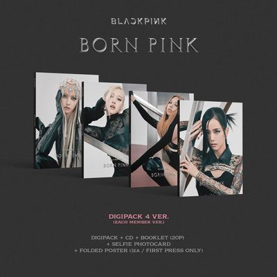 CD Blackpink - Born Pink Standard Digipack - Lisa - Importado