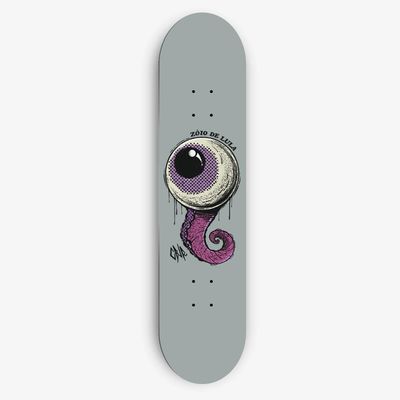 Shape Skate decorativo Charlie Brown Jr - Zoio de Lula