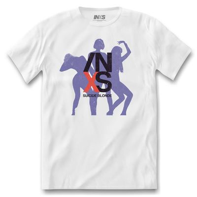 Camiseta INXS - Suicide Blonde Dancers