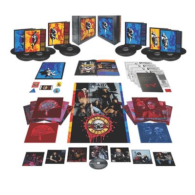 Box Guns N' Roses - Use Your Illusion I & II (Super Deluxe 12LP+Blu-ray) - Importado