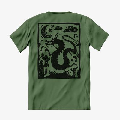 Camiseta Vários Artistas - Cordel - Verde