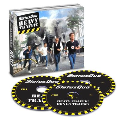 CD Triplo Status Quo - Heavy Traffic (3CD) - Importado