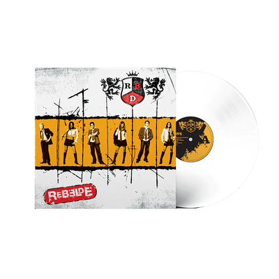 Vinil RBD - Rebelde (1 LP branco) - Importado