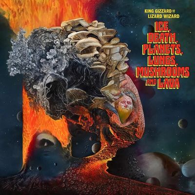 Vinil King Gizzard & The Lizard Wizard - Ice, Death, Planets, Lungs, Mushrooms And Lava (2LP/Recycled Black Vinyl) - Importado